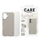 iPhone 17 CARE by PanzerGlass Fashionable Samba Mobil Cover - MagSafe Kompatibel - Vanilla