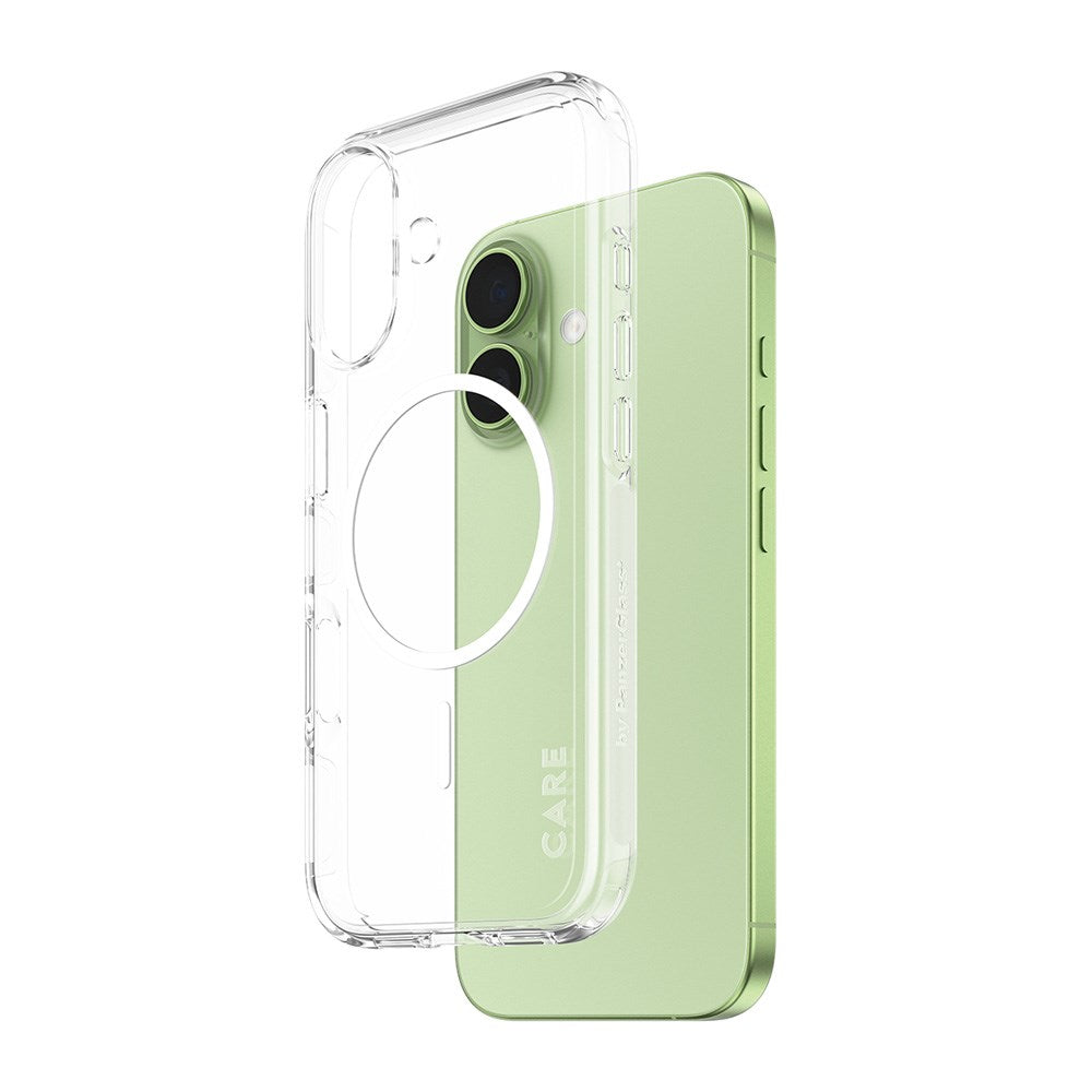 iPhone 17 CARE by PanzerGlass FLAGSHIP Urban Explorer Cover - MagSafe Kompatibel - Transparent