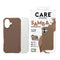 iPhone 17 CARE by PanzerGlass Fashionable Samba Mobil Cover - MagSafe Kompatibel - Espresso