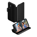 Samsung Galaxy A37 CARE by PanzerGlass Feature Wallet Case m. Ståfunktion og Kortholder - Sort