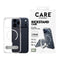 iPhone 17 Pro Max CARE by PanzerGlass Feature Kickstand Mobil Cover -  MagSafe Kompatibel - Transparent / Silver