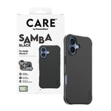 iPhone 17 CARE by PanzerGlass Fashionable Samba Mobil Cover - MagSafe Kompatibel - Black