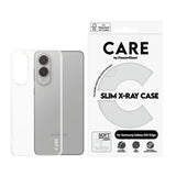 CARE by PanzerGlass Samsung Galaxy S25 Edge FASHION X-Ray Soft Basic Bagside Cover - Transparent