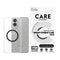 CARE by PanzerGlass Samsung Galaxy S25 Edge FLAGSHIP Urban Combat Cover - MagSafe Kompatibel - Transparent / Black