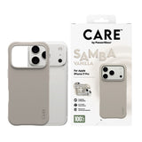 iPhone 17 Pro CARE by PanzerGlass Fashionable Samba Mobil Cover - MagSafe Kompatibel - Vanilla