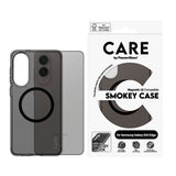 CARE by PanzerGlass Samsung Galaxy S25 Edge FLAGSHIP Urban Combat Cover - MagSafe Kompatibel - Smokey / Black