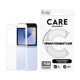 Samsung Galaxy Z Flip7 FE - CARE by PanzerGlass - FLAGSHIP Urban Combat Case - Transparent
