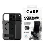 iPhone 18 Pro Max  / 17 Pro Max CARE by PanzerGlass Feature Kickstand Cover - MagSafe Kompatibel - Sort / Gennemsigtig