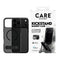 iPhone 18 Pro Max  / 17 Pro Max CARE by PanzerGlass Feature Kickstand Cover - MagSafe Kompatibel - Sort / Gennemsigtig