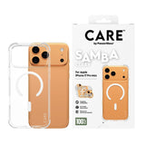 iPhone 17 Pro Max CARE by PanzerGlass Fashionable Samba Mobil Cover - MagSafe Kompatibel - Transparent