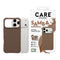 iPhone 17 Pro Max CARE by PanzerGlass Fashionable Samba Mobil Cover - MagSafe Kompatibel - Espresso