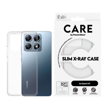 Xiaomi 14T - CARE by PanzerGlass FASHION X-Ray Soft Basic Cover - Gjennomsiktig