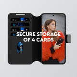 CARE by PanzerGlass Samsung Galaxy S25+ (Plus) Feature Wallet Case m. Kickstand - Sort