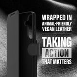 CARE by PanzerGlass Samsung Galaxy S25+ (Plus) Feature Wallet Case m. Kickstand - Sort