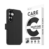CARE by PanzerGlass Samsung Galaxy S25+ (Plus) Feature Wallet Case m. Kickstand - Sort