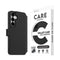 CARE by PanzerGlass Samsung Galaxy S25+ (Plus) Feature Wallet Case m. Kickstand - Sort