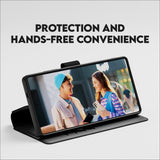 CARE by PanzerGlass Samsung Galaxy S25 Ultra Feature Lommebokveske m. Stativ - Svart