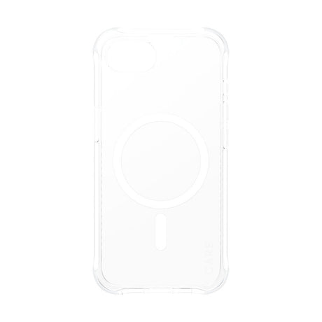 iPhone 16e CARE by PanzerGlass Fasjonabelt Samba-deksel - MagSafe-kompatibelt - Gjennomsiktig / Hvit