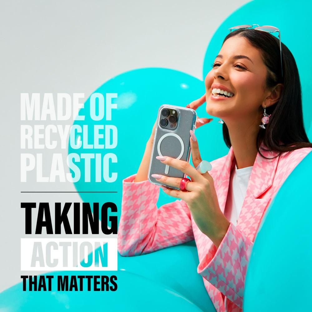 CARE by PanzerGlass iPhone 16e FLAGSHIP Urban Combat-deksel - MagSafe-kompatibel - Star Lit / White