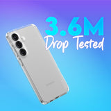 CARE by PanzerGlass Samsung Galaxy S25+ (Plus) FLAGSHIP Urban Combat Cover - Gennemsigtig