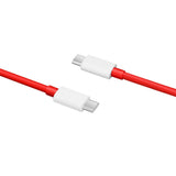 Original OnePlus USB-C til USB-C 12A data- og ladekabel 150W 1m - Rød