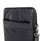 CURRO Messenger Veske i ekte skinn 14-15'' - Svart