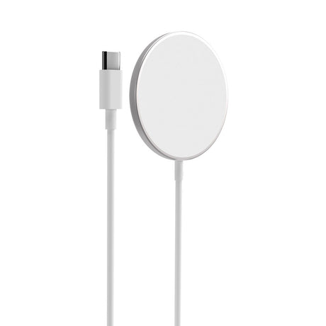 Magnetisk trådløs lader USB-C - PURO - MagSafe-kompatibel - 1m - Svart
