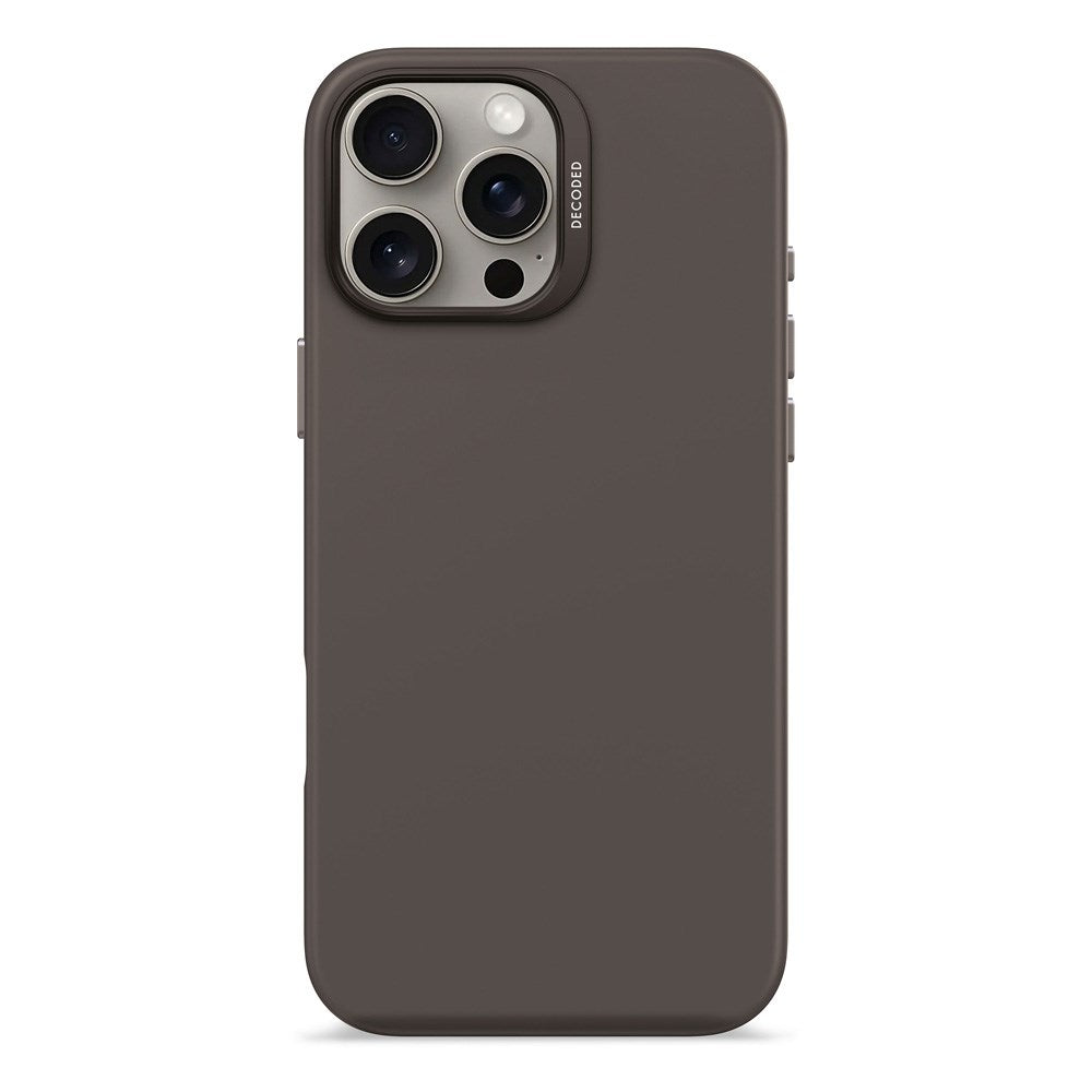 Dekodet iPhone 16 Pro Max antimikrobiell silikon bakdeksel - MagSafe-kompatibel - Phantom