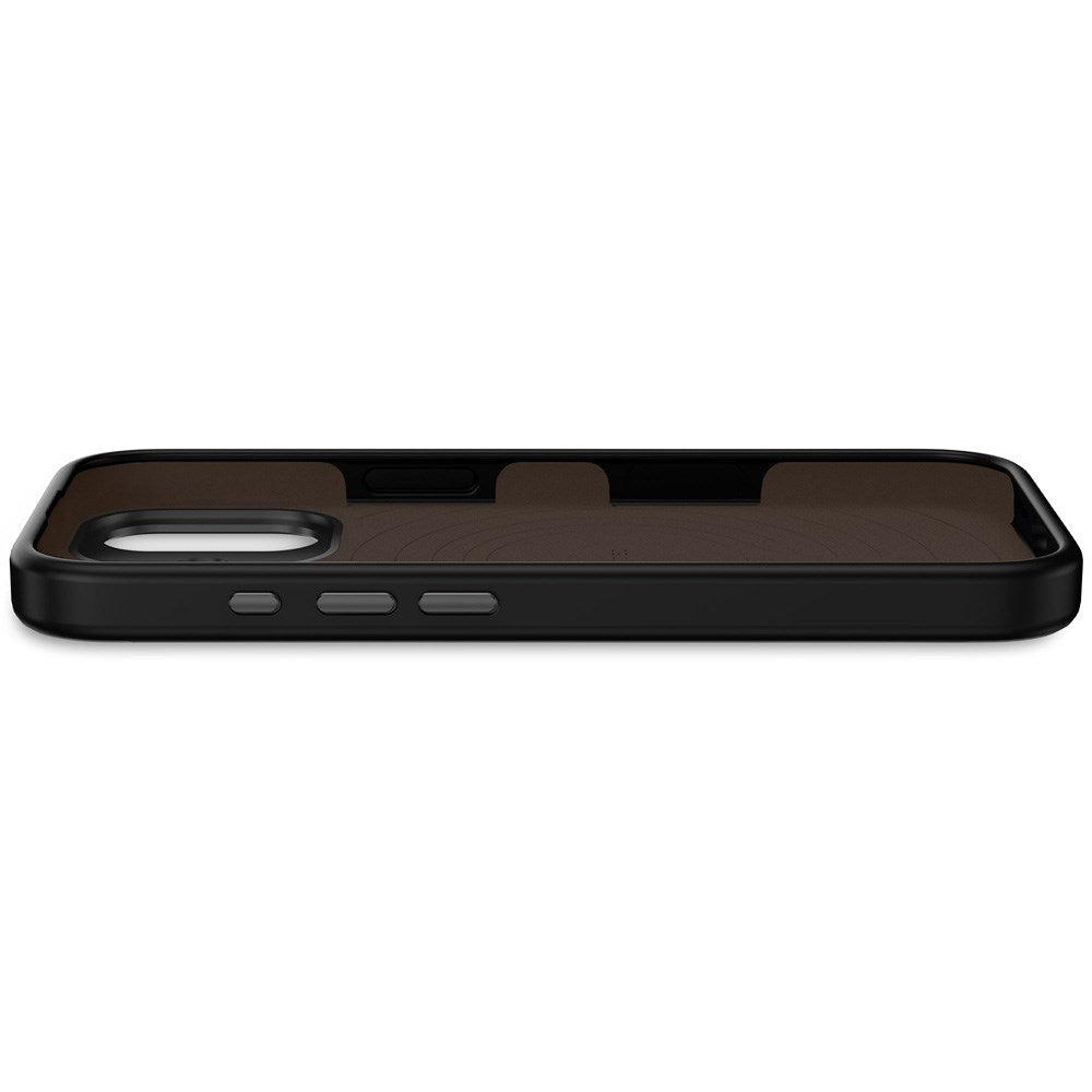 iPhone 17 - Decoded Silikone Cover - MagSafe Kompatibel - Phantom Black