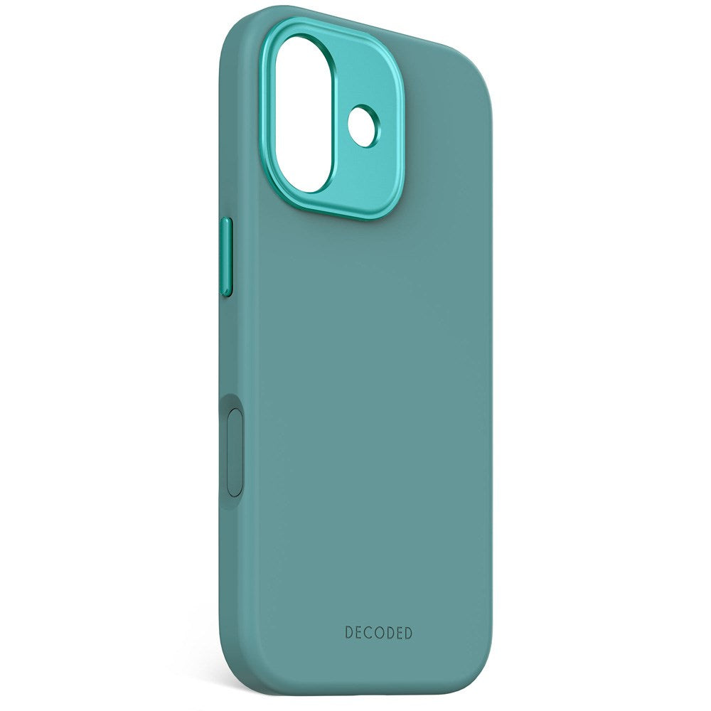 iPhone 17 - Decoded Silikone Cover - MagSafe Kompatibel - Retro Blue