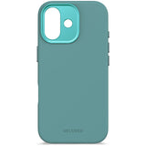iPhone 17 - Decoded Silikone Cover - MagSafe Kompatibel - Retro Blue