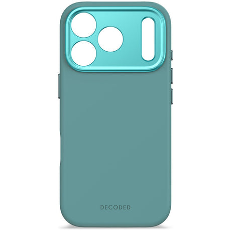 iPhone 17 Pro - Decoded Silikone Cover - MagSafe Kompatibel - Retro Blue