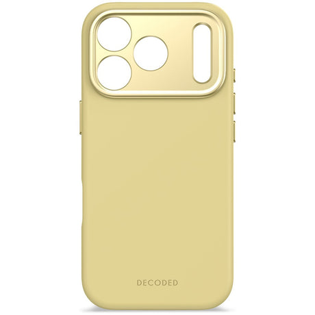 iPhone 17 Pro - Decoded Silikone Cover - MagSafe Kompatibel - Yuma Yellow
