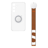 Originalt Samsung Galaxy S24 Clear Gadget Bakdeksel m. Stativ og stropp – gjennomsiktig (EF-XS921CTEGWW)