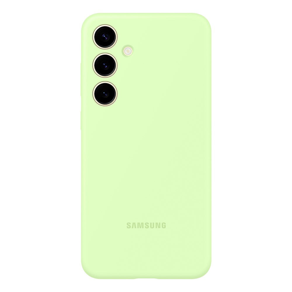 Originalt Samsung Galaxy S24+ (Plus) Silikon Bakdeksel - Grønn (EF-PS926TGEGWW)