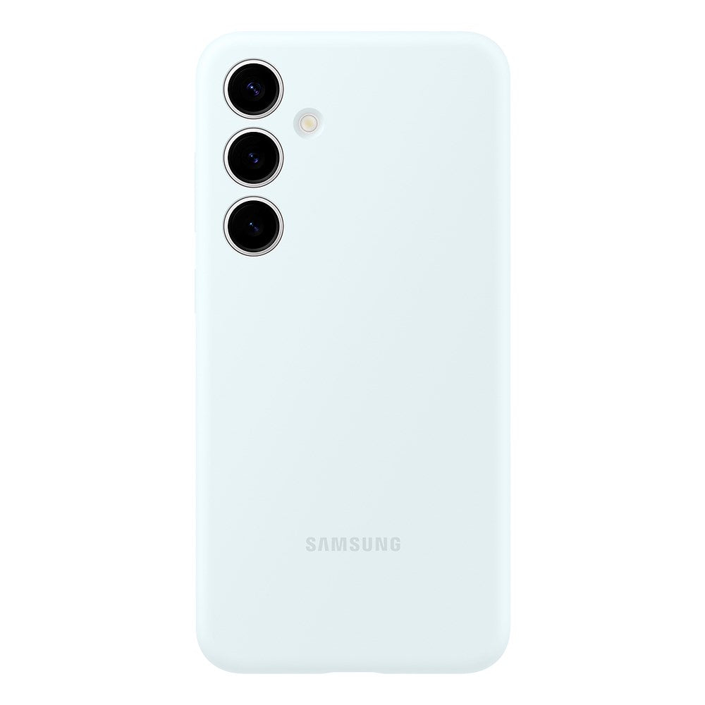 Originalt Samsung Galaxy S24+ (Plus) silikon bakdeksel - hvit (EF-PS926TWEGWW)