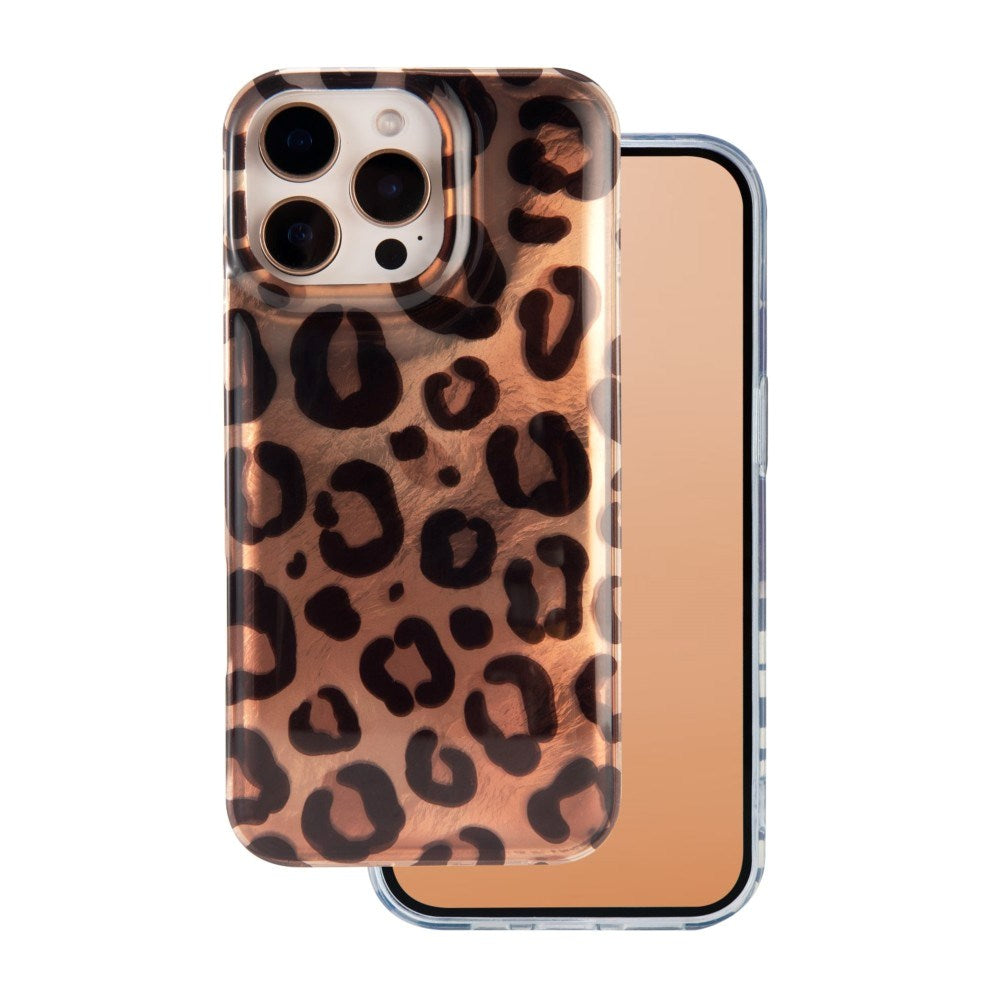 iPhone 16 Pro Max Fleksibelt Plast Mobil Cover - Panther