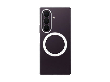 Original Samsung Galaxy Z Fold8 Ultra Cover Clear Magnet Case m. Beskyttelsesfilm - Transparent