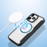 iPhone 15 Pro DUX DUCIS Skin X Pro Series Flip Cover - MagSafe-kompatibel - Svart