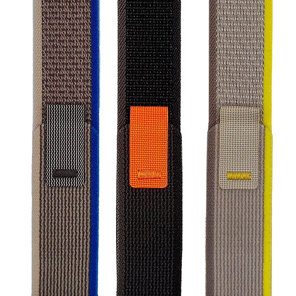 Apple Watch (38/40/SE/41/42 mm) Smartwatch-rem med borrelås - svart