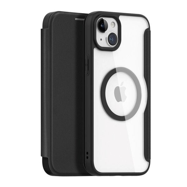 iPhone 15 DUX DUCIS Skin X Pro Series Flip-deksel - MagSafe-kompatibel - Svart