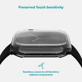 Epico Apple Watch 4/5/6/SE (44 mm) Hero-veske fleksibelt plastdeksel - gjennomsiktig