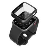 Epico Apple Watch 8/7 (41 mm) plastdeksel m. Innebygd skjermbeskytter - Svart