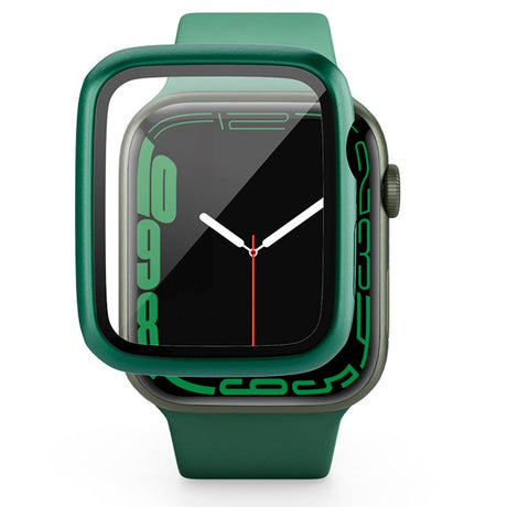 Epico Apple Watch 8/7 (41 mm) plastdeksel m. Innebygd skjermbeskytter - Grønn