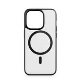 Epico iPhone 15 Pro Mag+ Hero Bakdeksel - MagSafe-kompatibelt - Gjennomsiktig / Svart