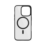 Epico iPhone 16 Pro Mag+ Hero Bakdeksel - MagSafe-kompatibelt - Gjennomsiktig / Svart