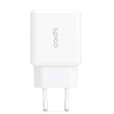 Epico Pro 2.0 Vægoplader PD 38W med USB-C & USB-A - Hvid
