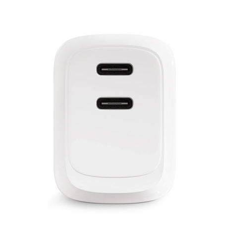 Epico Vegglader PD 45W med 2 x USB-C - Hvit