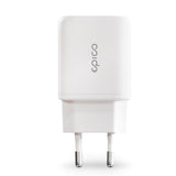 Epico Vegglader PD 45W med 2 x USB-C - Hvit
