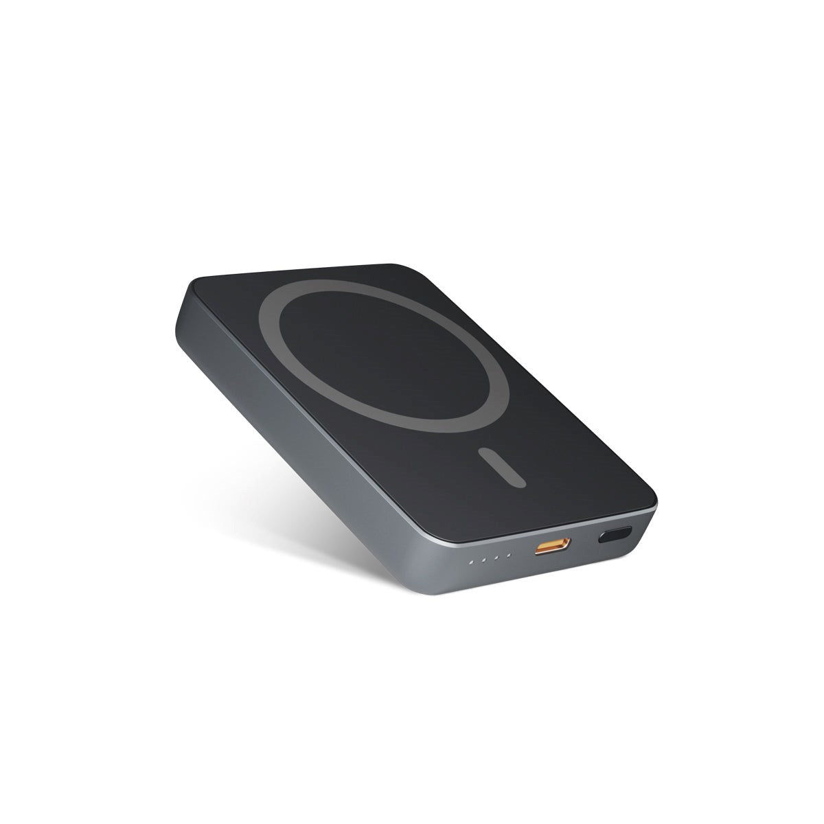 Epico Mag+ 20W Aluminium Trådløs Powerbank 5000 mAh w. USB-C-kabel - MagSafe-kompatibel - Space Grey